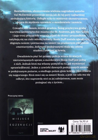 Odległe echo. Karen Pirie (Tom 1) - Val McDermid [KSIĄŻKA]