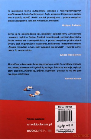 Ostatni sen - Pedro Almodovar [KSIĄŻKA]