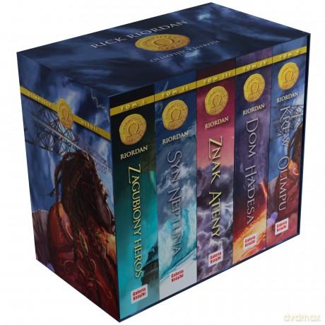 Pakiet Olimpijscy herosi - Rick Riordan [KSIĄŻKA]