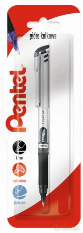 Pióro kulkowe 0,7 mm EnerGel BL17 czarny 1 szt.