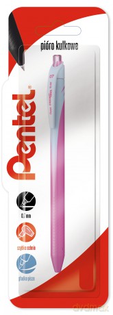 Pióro kulkowe 0,7 mm EnerGel BL437 różowy 1 szt.