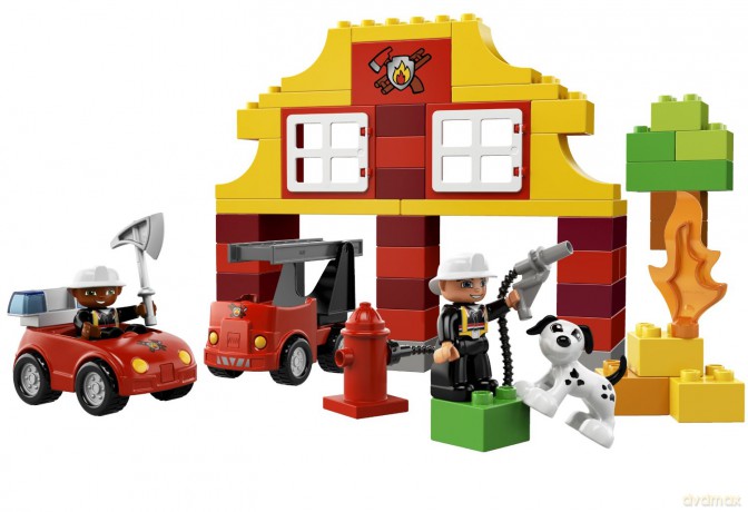 LEGO 60 DUPLO Moja pierwsza remiza strażacka 6138 [KLOCKI]