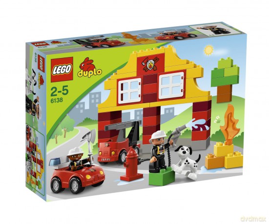 LEGO 60 DUPLO Moja pierwsza remiza strażacka 6138 [KLOCKI]