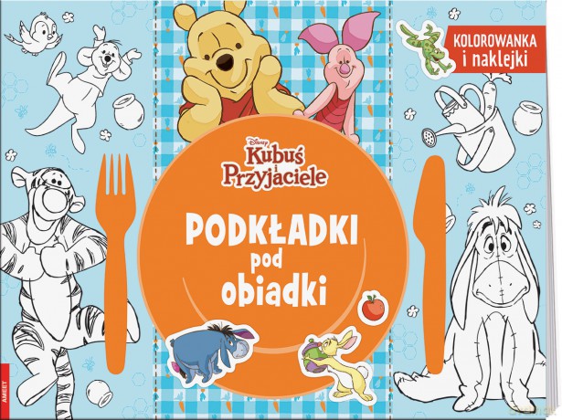 Podkładki pod obiadki Kubuś MAT-9103 [KSIĄŻKA]