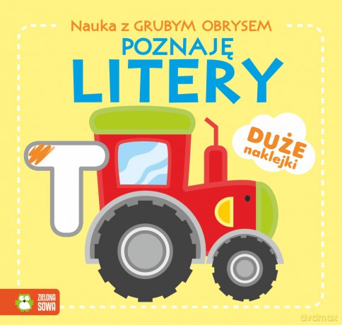 Poznaję litery. Nauka z grubym obrysem [KSIĄŻKA]