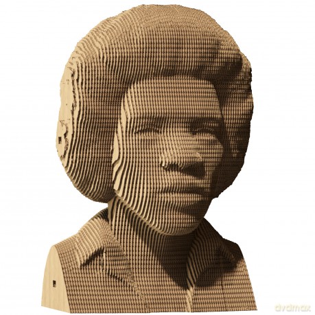Puzzle 3D Jimi Hendrix Cartonic [PUZZLE]