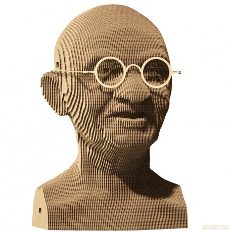 Puzzle 3D Mahatma Gandh Cartonic [PUZZLE]