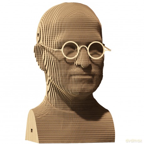 Puzzle 3D Steve Jobs Cartonic [PUZZLE]