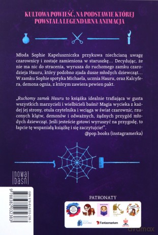 Ruchomy Zamek Hauru - Diana Wynne Jones [KSIĄŻKA]