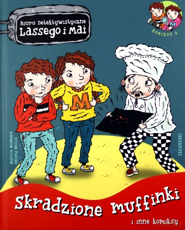 Skradzione muffinki i inne komiksy. Biuro Detektywistyczne Lassego i Mai. Komiks - Martin Widmark, Helena Willis [KOMIKS]