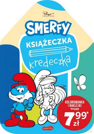Smerfy. Książeczka kredeczka [KSIĄŻKA]