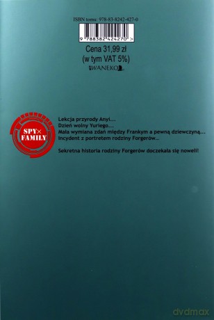 Spy x family ln portret rodzinny - Tatsuya Endo [KOMIKS]