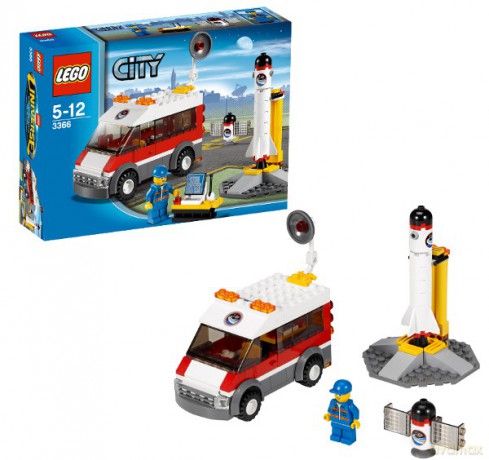 LEGO 165 CITY - Kosmos wyrzutnia satelitów 3366 [KLOCKI]