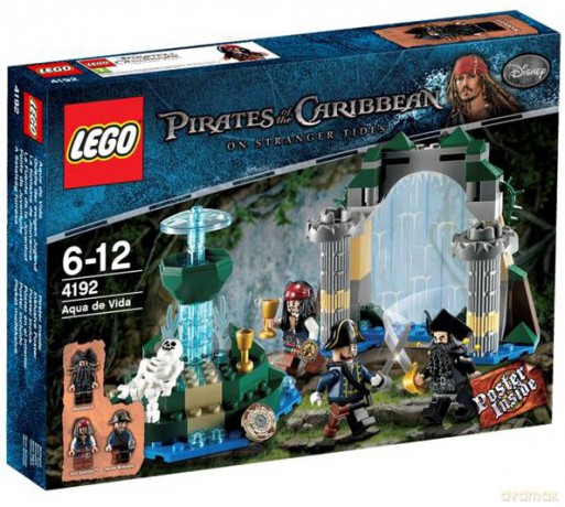 LEGO 128 Piraci z Karaibów - Fontanna młodości (Disney) 4192 [KLOCKI]
