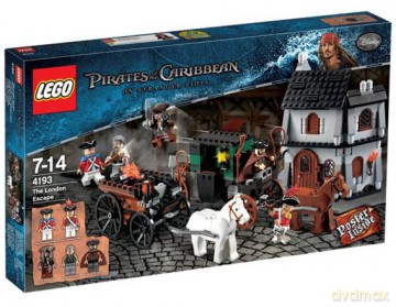 LEGO 463 Piraci z Karaibów - Ucieczka z londynu (Disney) 4193 [KLOCKI]