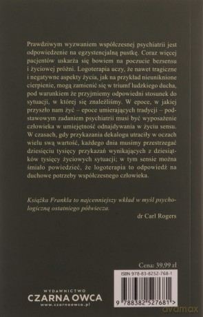Wola sensu - Viktor E. Frankl [KSIĄŻKA]