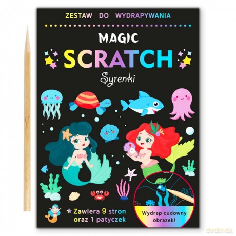 Wydrapywanka 9 kartek Syrenki