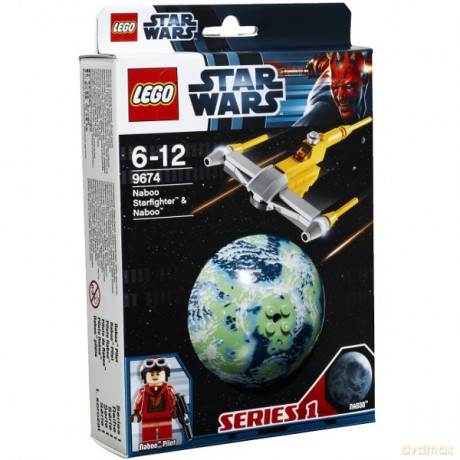 LEGO Gwiezdne Wojny - Naboo starfighter 9674 (Star Wars) [KLOCKI]
