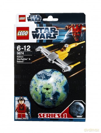 LEGO Gwiezdne Wojny - Naboo starfighter 9674 (Star Wars) [KLOCKI]