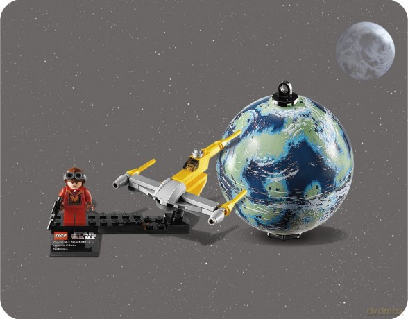 LEGO Gwiezdne Wojny - Naboo starfighter 9674 (Star Wars) [KLOCKI]