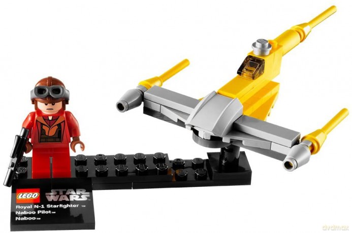 LEGO Gwiezdne Wojny - Naboo starfighter 9674 (Star Wars) [KLOCKI]