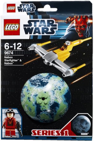 LEGO Gwiezdne Wojny - Naboo starfighter 9674 (Star Wars) [KLOCKI]