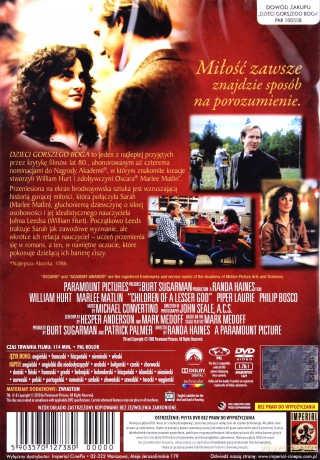 Dzieci gorszego Boga [DVD]