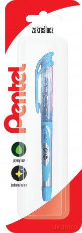 Zakreślacz SL12 błękitny 1 szt.