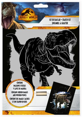 Zestaw do zdrapywania Jurassic World