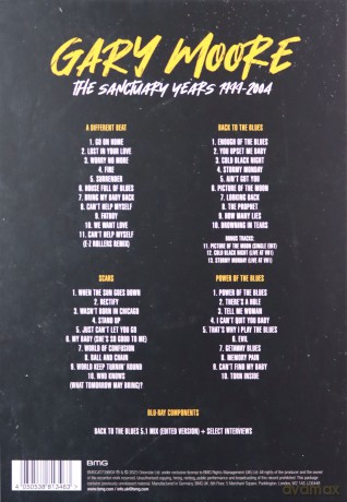 Gary Moore: The Sanctuary Years [Blu-Ray]+[4CD]