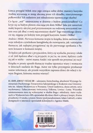 Andzia i Miłek. Pierwsza komunia święta - Adam ks. Cieślak [KSIĄŻKA]