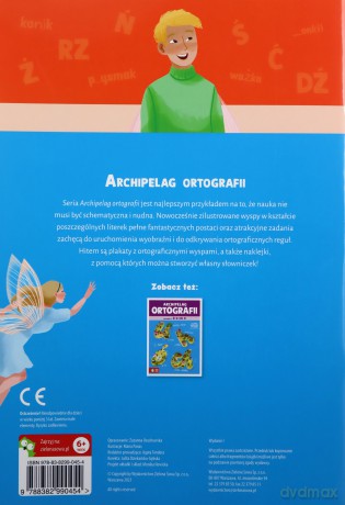 Archipelag ortografii. Ćwiczenia z rz,ż, ś, ź, ć, dź, ń - Zuzanna Osuchowska [KSIĄŻKA]