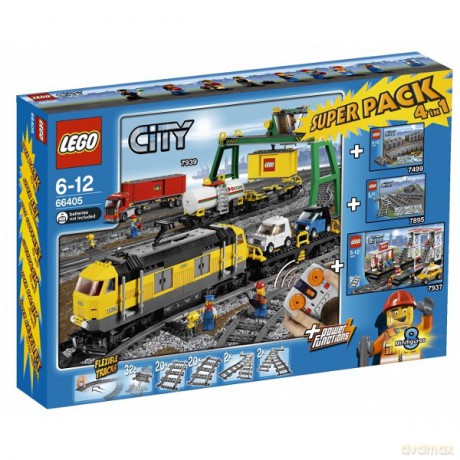 Lego City Pociąg Towarowy 66405 Klocki Dvdmaxpl