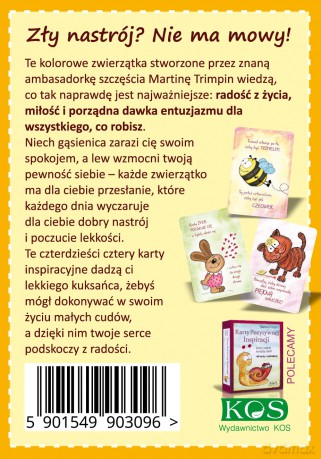 Karty Radosnego Serca. Inspiracja na każdy dzień - Martina Trimpin [KARTY]