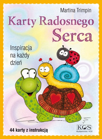 Karty Radosnego Serca. Inspiracja na każdy dzień - Martina Trimpin [KARTY]