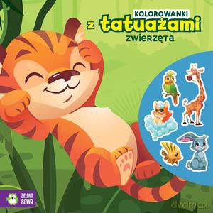 Kolorowanki z tatuażami. Zwierzęta [KSIĄŻKA]
