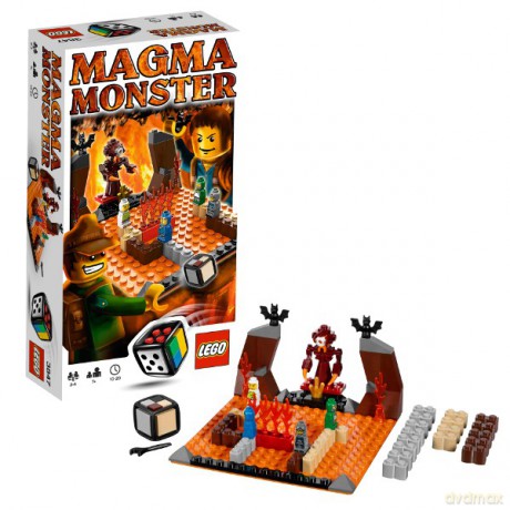 LEGO 95 Magma Monster 3847 [GRA PLANSZOWA]