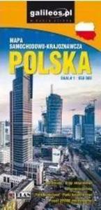 Polska - mapa samochodowa 2023 [KSIĄŻKA]