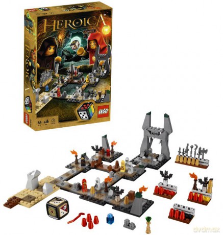 LEGO 217 Heroica - Jaskinie Nathuz 3859 [GRA PLANSZOWA]