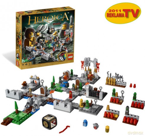 LEGO 304 Heroica - Zamek Fortaan 3860 [GRA PLANSZOWA]