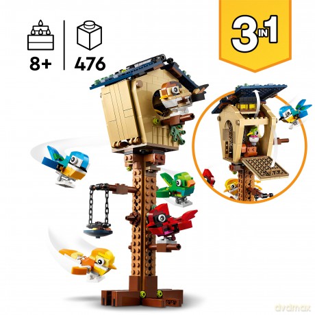 LEGO Creator Budka dla ptaków 3w1 (31143) [KLOCKI]