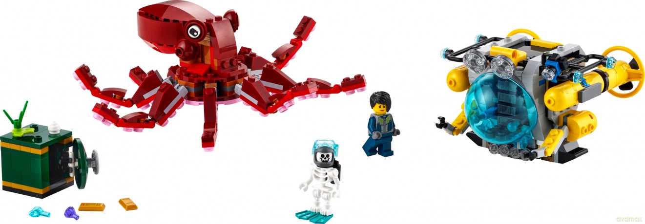 LEGO Creator Wyprawa po zatopiony skarb 3w1 (31130) [KLOCKI]