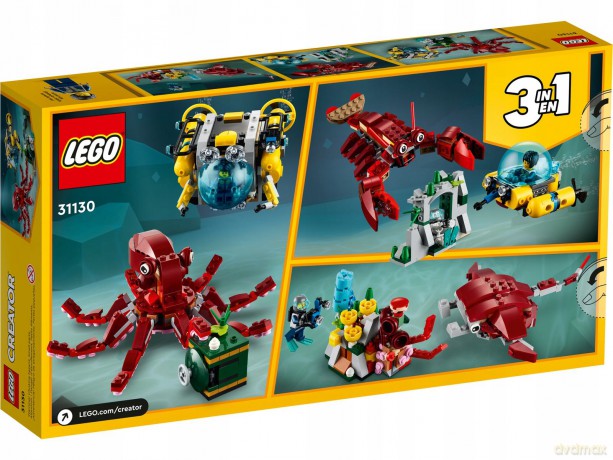 LEGO Creator Wyprawa po zatopiony skarb 3w1 (31130) [KLOCKI]