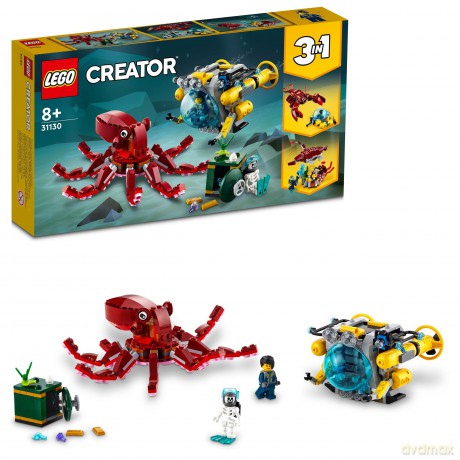 LEGO Creator Wyprawa po zatopiony skarb 3w1 (31130) [KLOCKI]