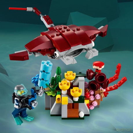 LEGO Creator Wyprawa po zatopiony skarb 3w1 (31130) [KLOCKI]