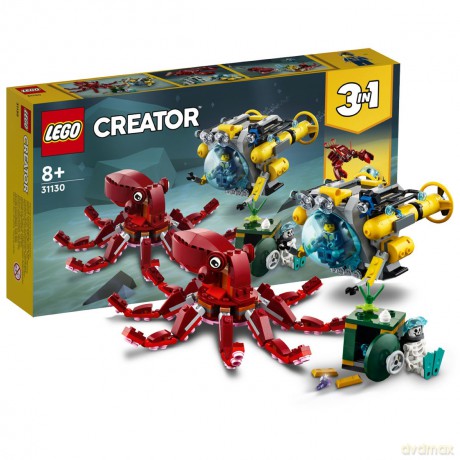 LEGO Creator Wyprawa po zatopiony skarb 3w1 (31130) [KLOCKI]