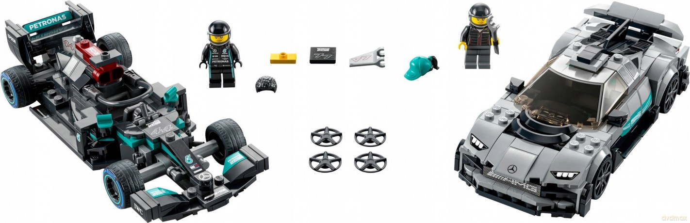 LEGO Speed Champions Mercedes-AMG F1 W12 E Performance i Mercedes-AMG ONE (76909) [KLOCKI]