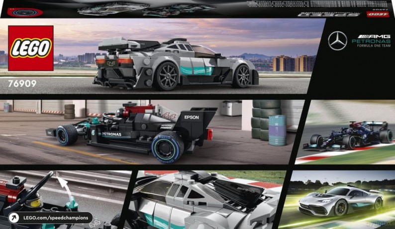 LEGO Speed Champions Mercedes-AMG F1 W12 E Performance i Mercedes-AMG ONE (76909) [KLOCKI]