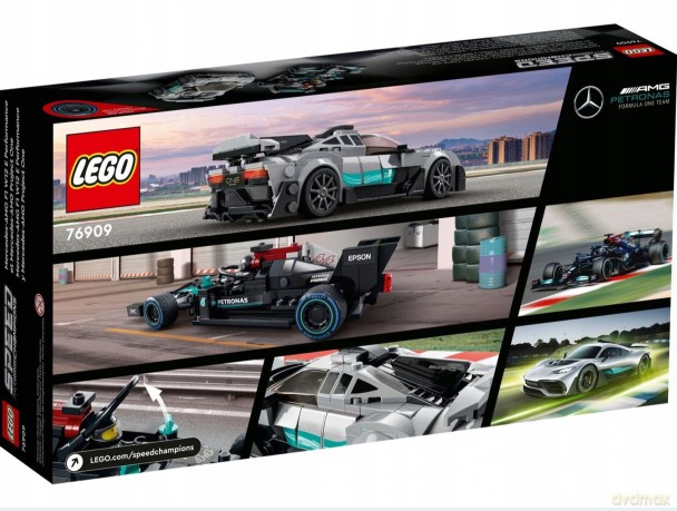 LEGO Speed Champions Mercedes-AMG F1 W12 E Performance i Mercedes-AMG ONE (76909) [KLOCKI]
