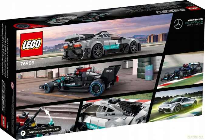 LEGO Speed Champions Mercedes-AMG F1 W12 E Performance i Mercedes-AMG ONE (76909) [KLOCKI]